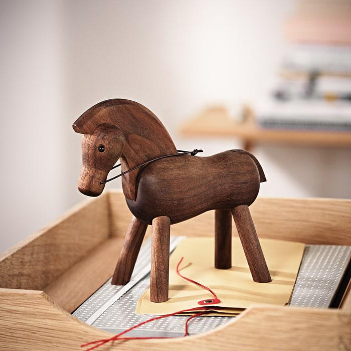 Kay Bojesen 39211 Horse Wooden Figurine in Walnut