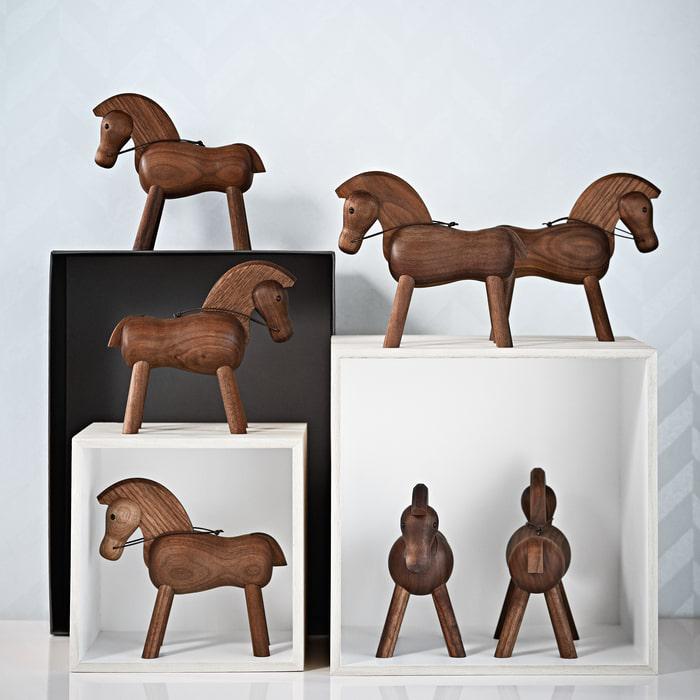 Kay Bojesen 39211 Horse Wooden Figurine in Walnut