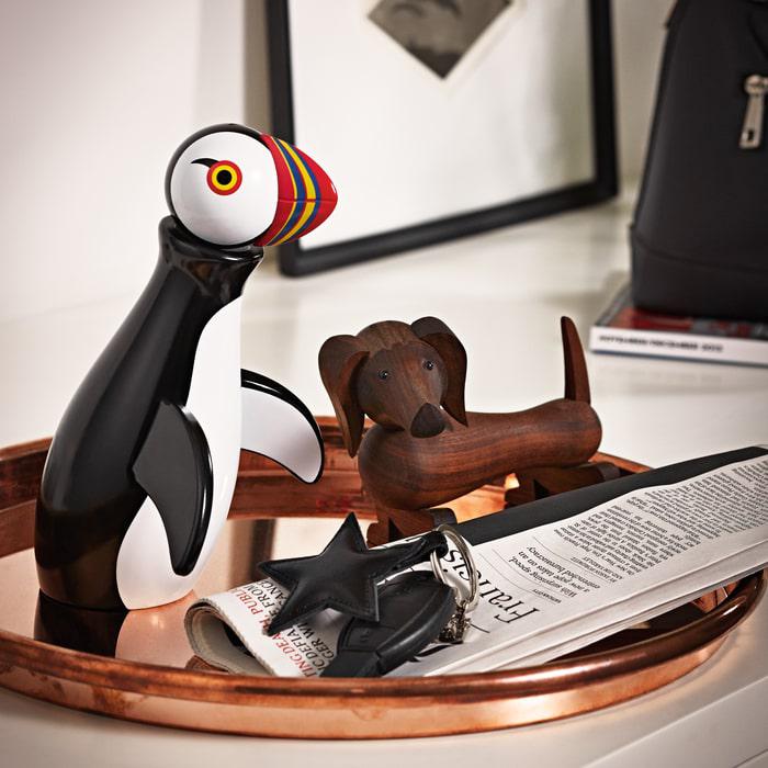 Kay Bojesen 39201 Figurine en bois pour chien en noyer