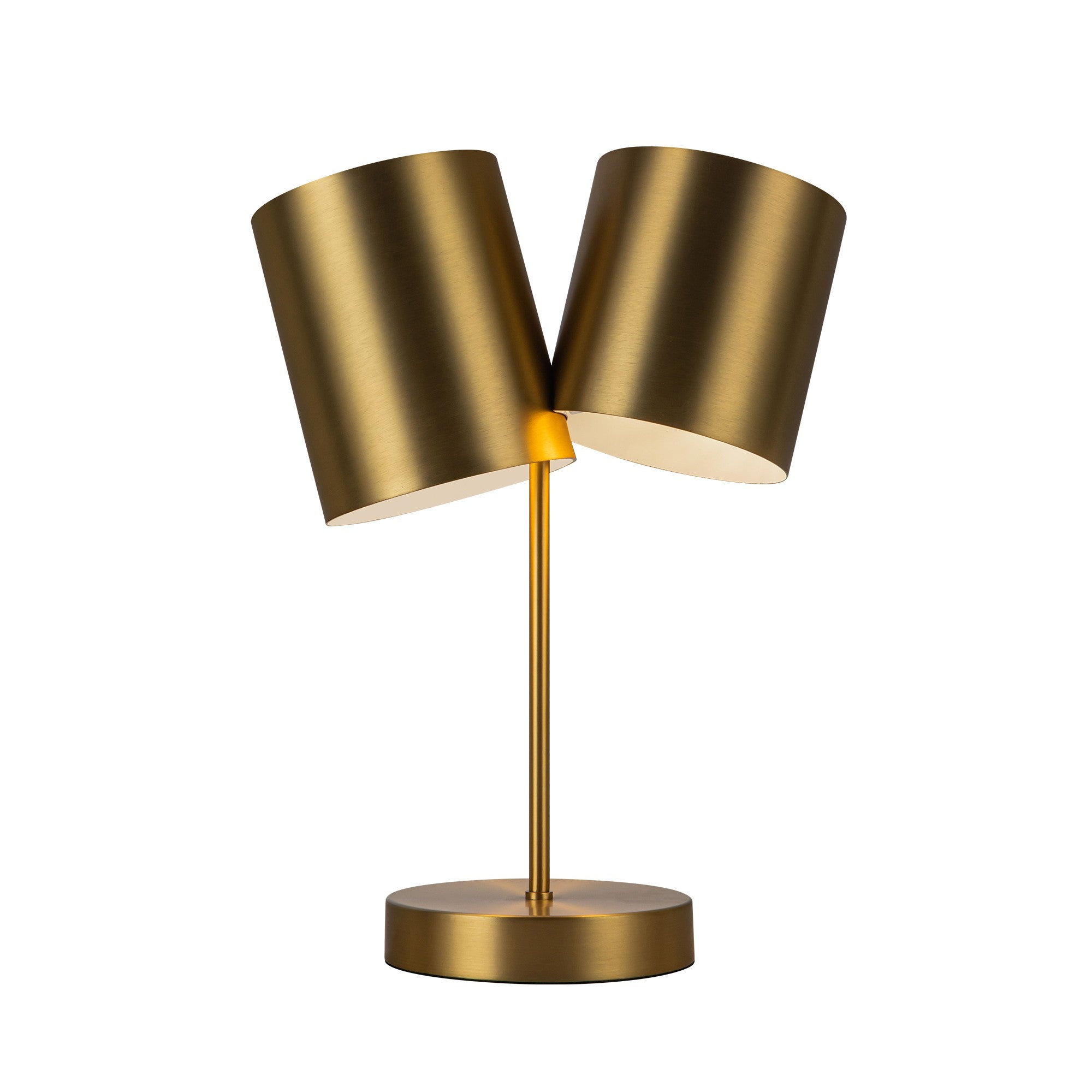 Kuzco Canada - TL58814-BG - Two Light Table Lamp - Keiko - Brushed Gold