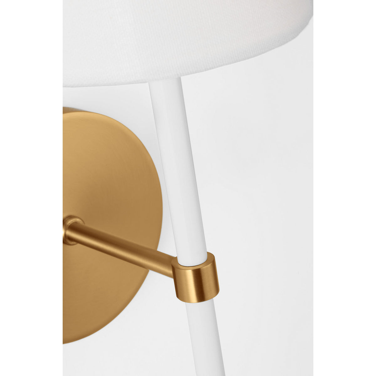Visual Comfort Studio Collection KSW1091BBSGW Monroe Tail Sconce