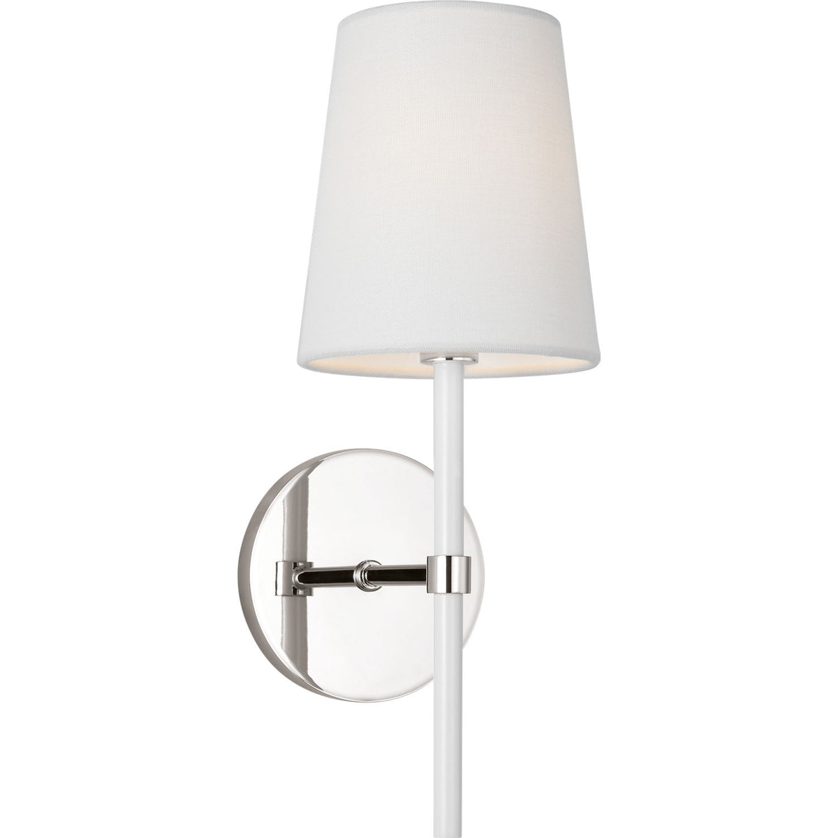 Visual Comfort Studio Collection KSW1081PNGW Monroe Small Sconce