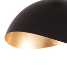 Nova of California 1044878MG Boomerang Luna Bella Table Lamp in Dark Walnut/Weathered Brass