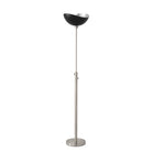 Lampe torche Luna Bella de Nova of California 1524849MS en nickel satiné
