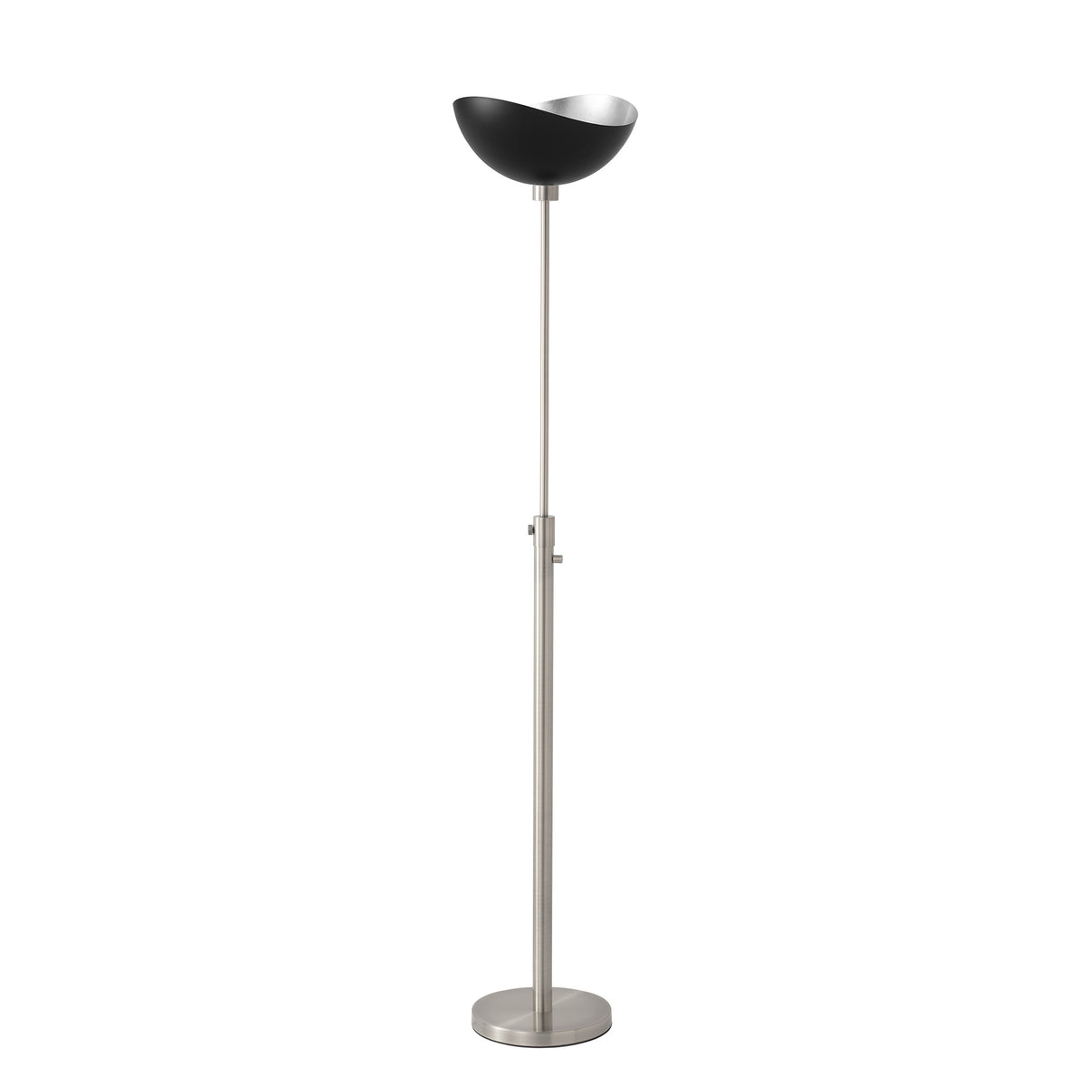 Lampe torche Luna Bella de Nova of California 1524849MS en nickel satiné