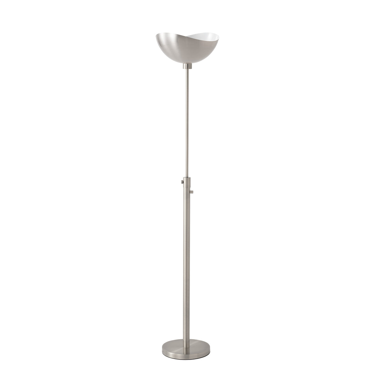 Lampe torche Luna Bella de Nova of California 1524849MS en nickel satiné