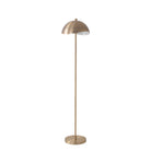 Nova of California 2034853WW Luna Bella Slimline Half Dome Floor Lamp in Weathered Brass