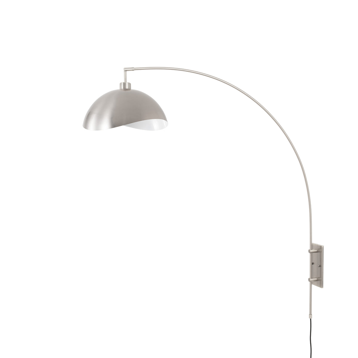 Lampe murale arc Luna Bella de Nova of California 3024836MG en laiton vieilli