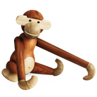 Kay Bojesen 39260 Monkey Wooden Figurine in Teak/Limba