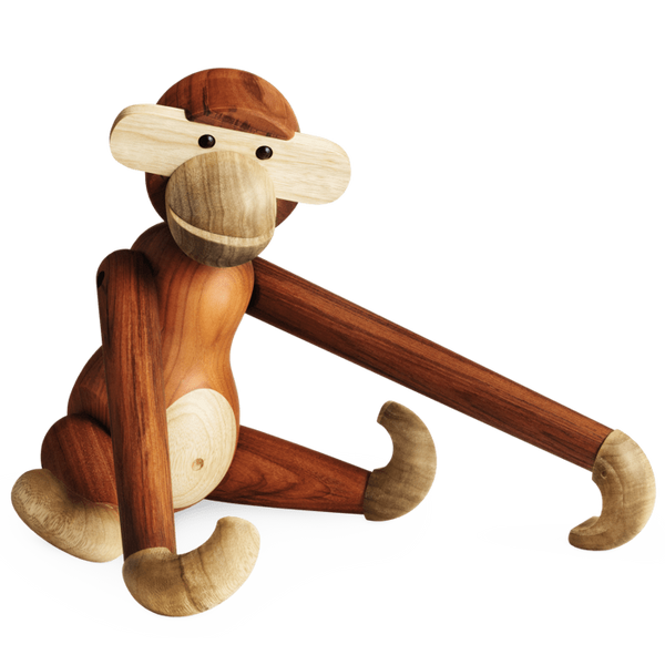 Monkey Wooden Figurine
