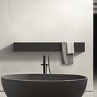 Sèche-serviettes P&Bhusri L32-M-PWH-H L32 en porcelaine blanche