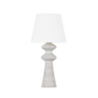 Éclairage Hudson Valley L5537-AGB/CNB STEINWAY Lampe de table dans un banc de neige en céramique