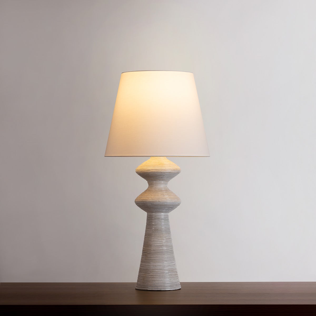 Éclairage Hudson Valley L5537-AGB/CNB STEINWAY Lampe de table dans un banc de neige en céramique