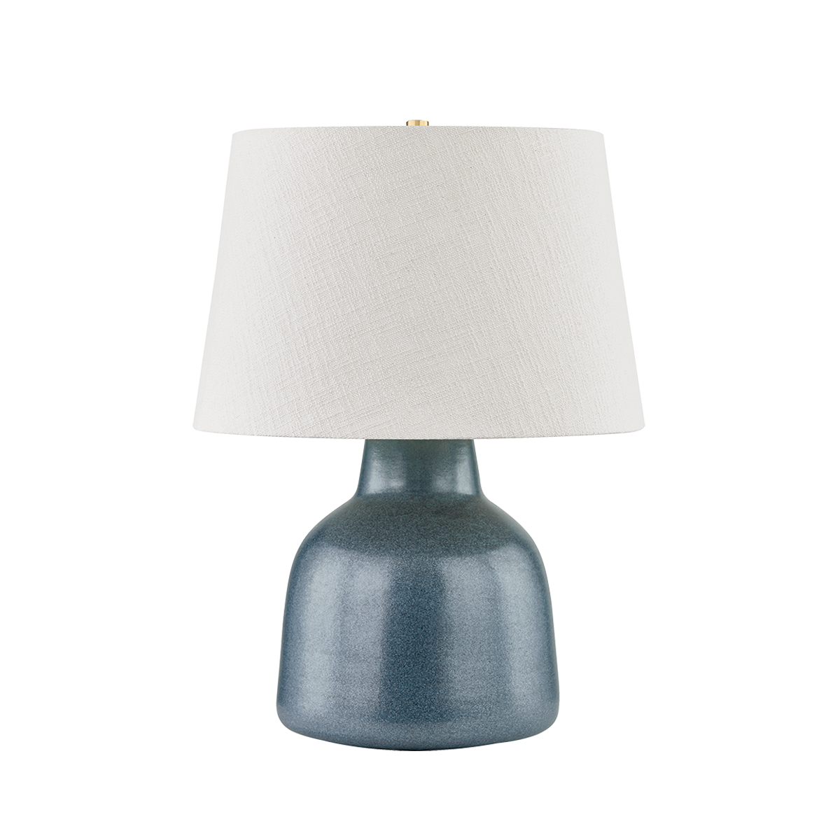 Éclairage Hudson Valley L6027-AGB/C08 RIDGEFIELD Lampe de table en céramique texturée bleu marine