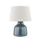 Éclairage Hudson Valley L6027-AGB/C08 RIDGEFIELD Lampe de table en céramique texturée bleu marine