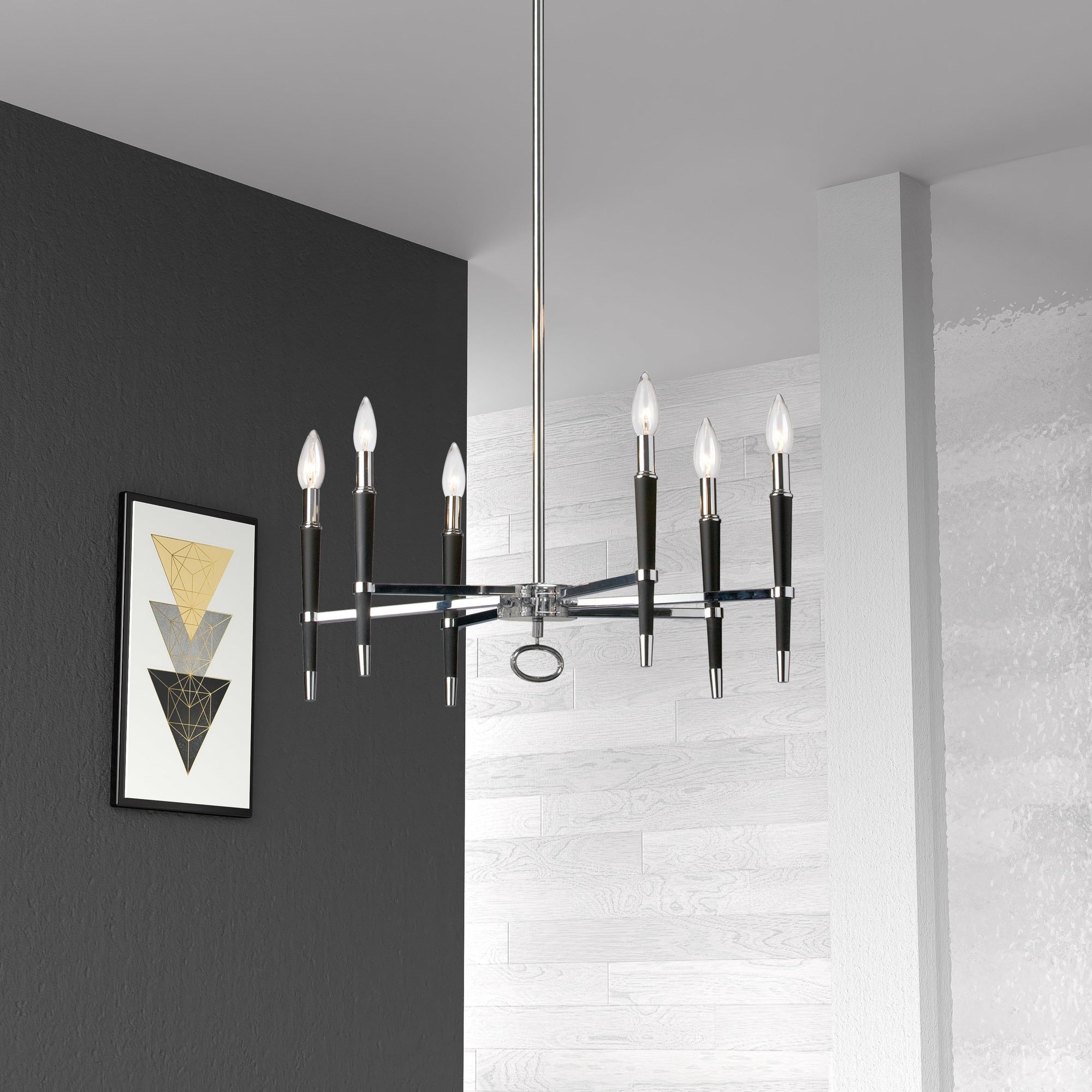 Dainolite - Langford Chandelier - LAN-246C-PC | Montreal Lighting & Hardware