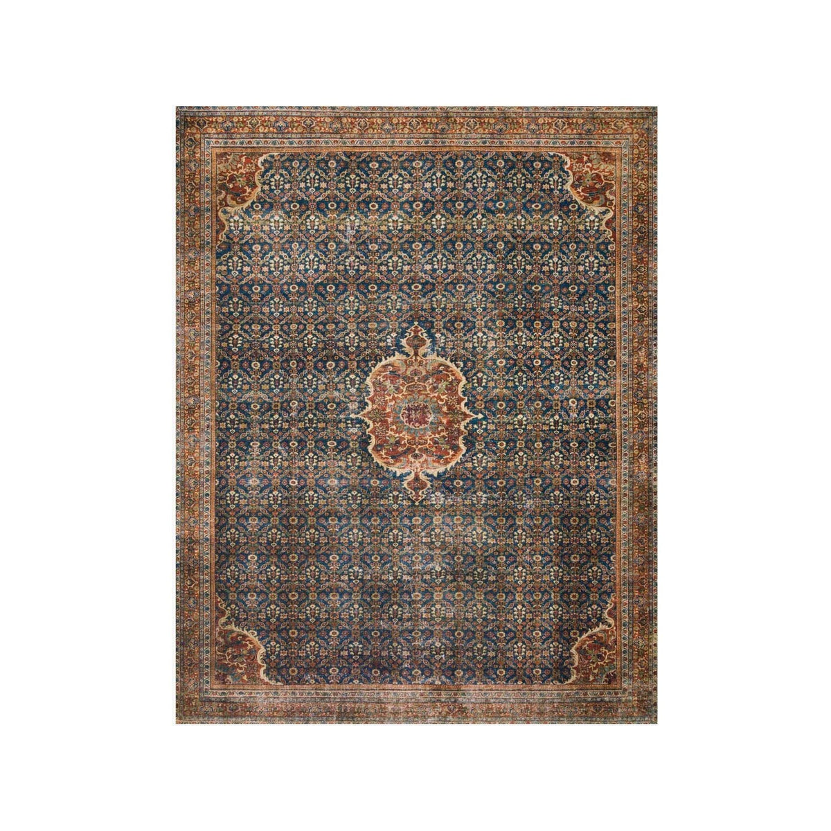 LAYLA LAY-09 COBALT BLUE / SPICE