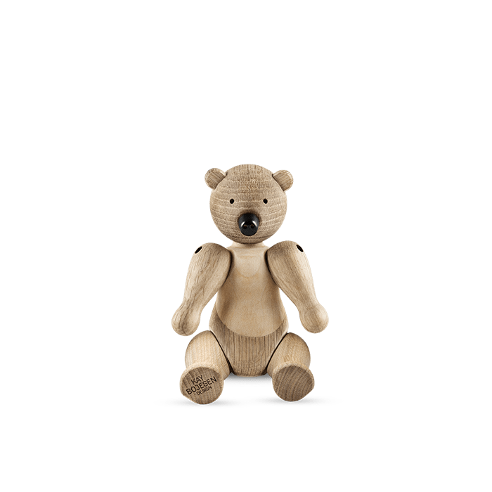 Kay Bojesen 39541 Bear Wooden Figurine in Oak/Maple