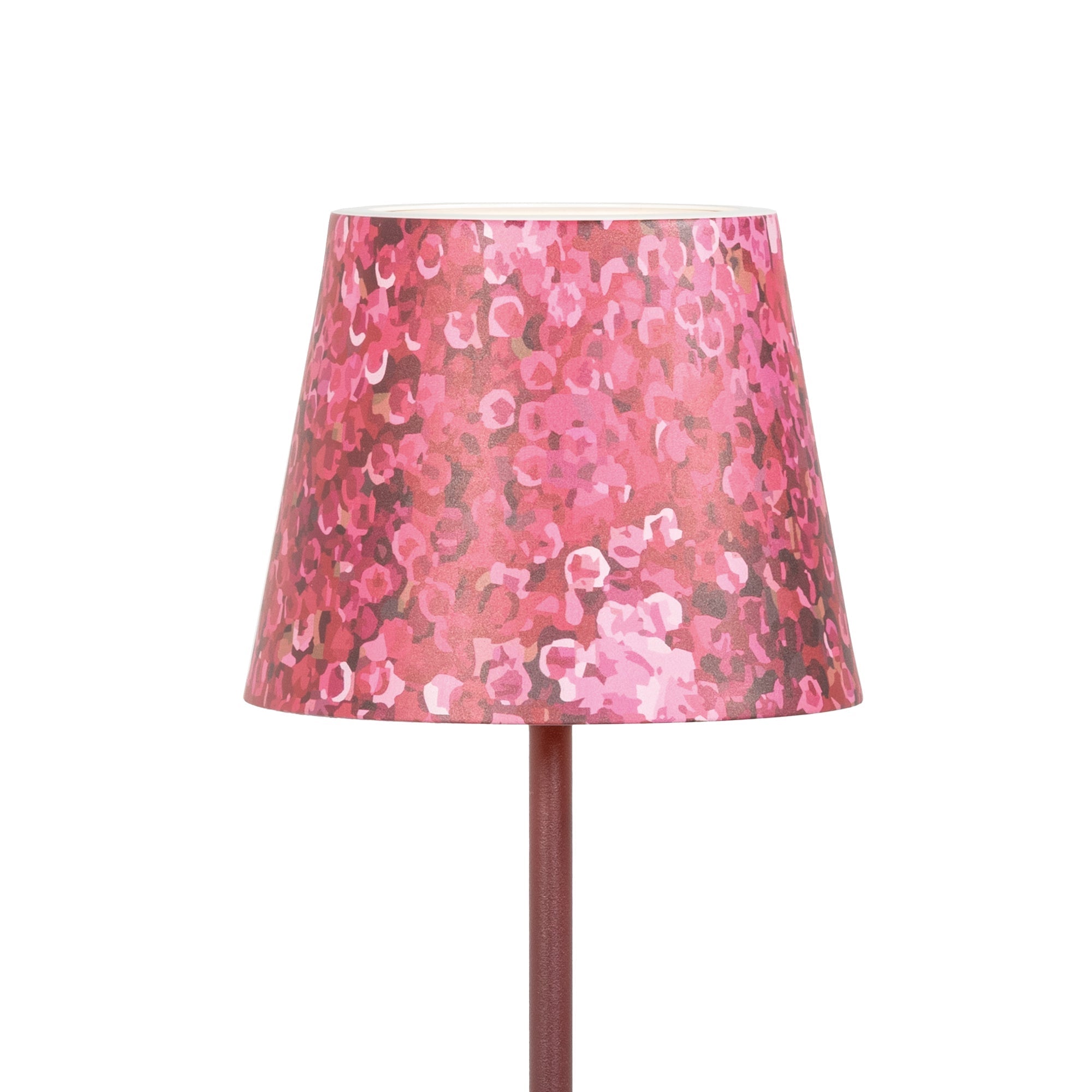 Zafferano America LD035119 Poldina Abat-jour graphique couleur hortensia rose