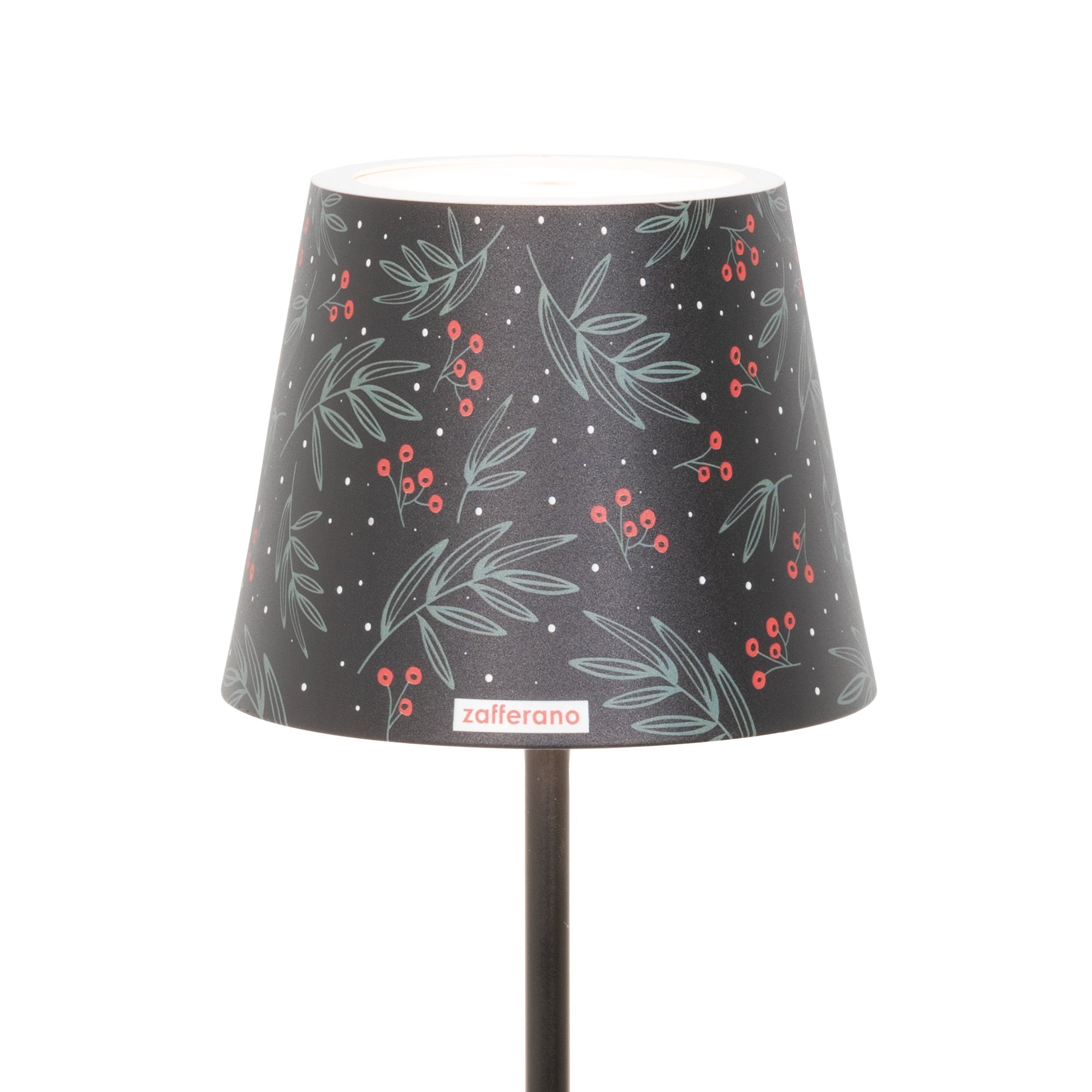 Zafferano America LD035138 Poldina Holiday Graphic Shade in Mistletoe