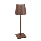 Zafferano America LD0395R4 Poldina Pro L Desk Lamp in Rust