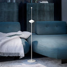 Zafferano America LD0651B3 Pina Pro Floor Stand in White