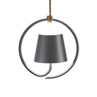 Zafferano America LD0686N4 Poldina Pro Suspension Magnetic in Dark Gray