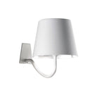 Zafferano America LD0688B4 Poldina Pro Wall Magnetic with Mounting Bracket in White