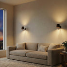 Zafferano America LD0688R4 Poldina Pro Wall Magnetic with Mounting Bracket in Rust