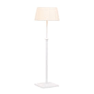 Bureau d'angle classique Poldina LD1235B3 de Zafferano America, blanc