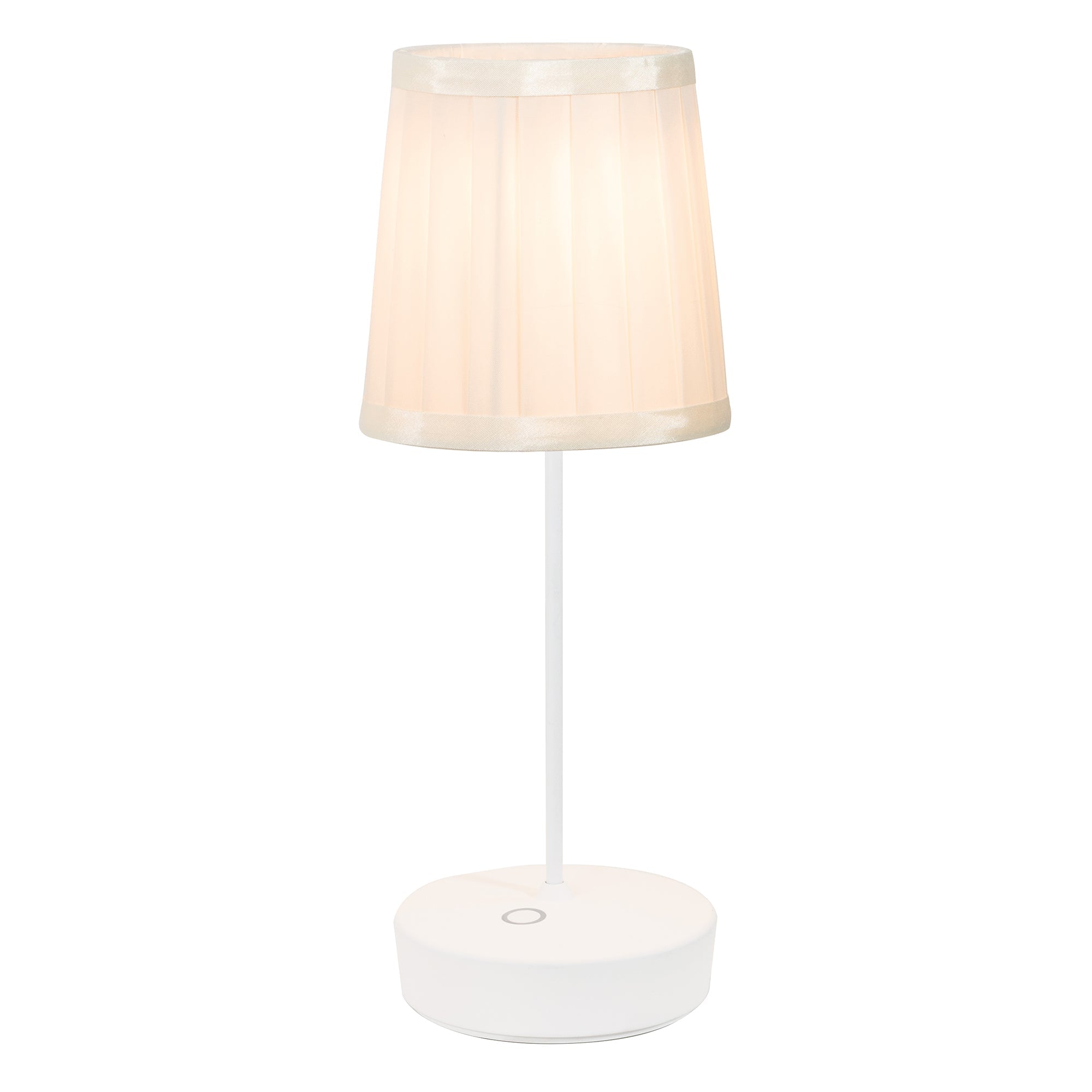 Zafferano America LD2146B3 Swap Pro Pleated Ivory Lampshade in White