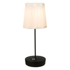 Abat-jour plissé ivoire Zafferano America LD2146D3 Swap Pro en noir