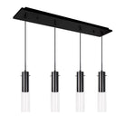 Kuzco Lighting MP21703BK-04 Lena LED Multi Suspension en noir