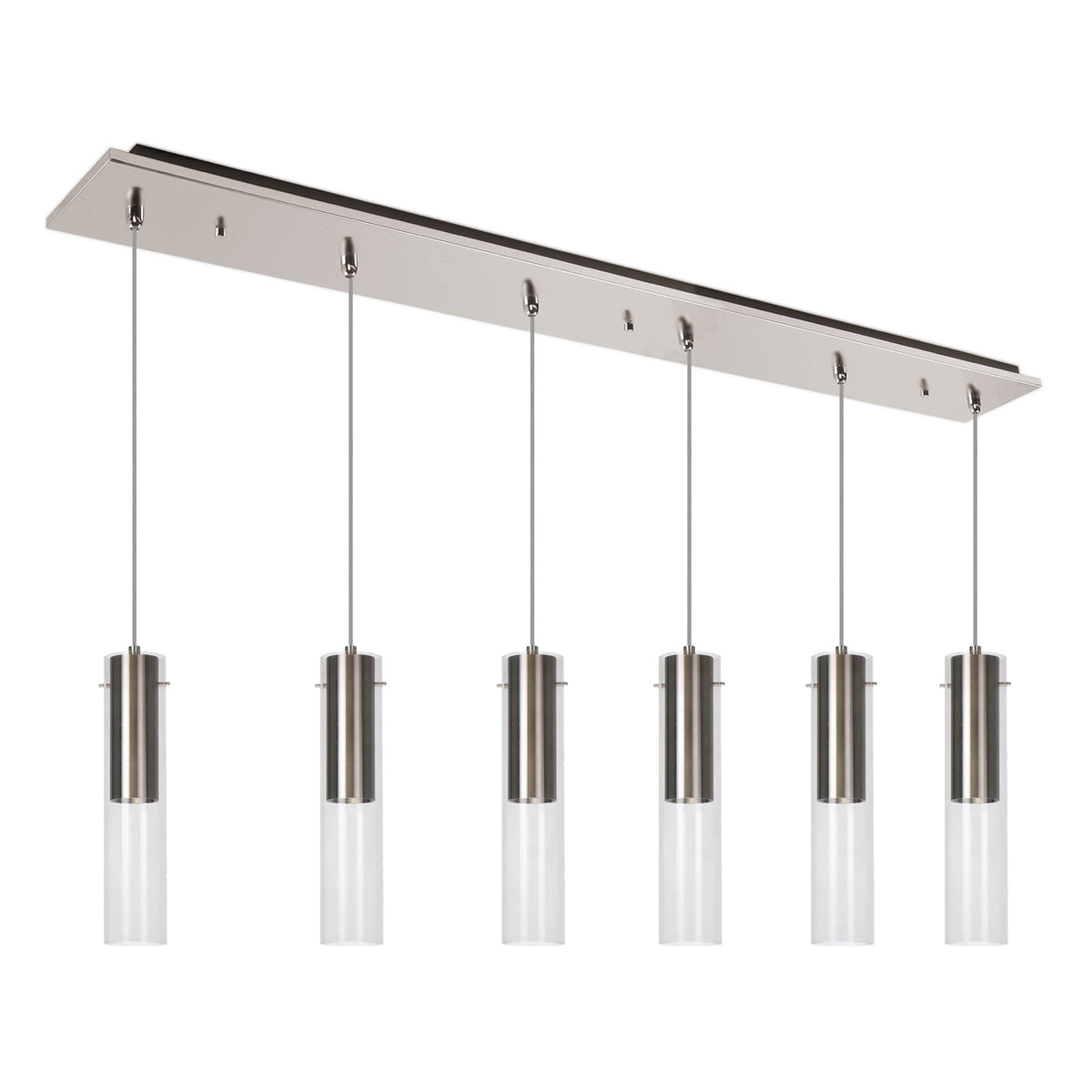 Kuzco Lighting MP21703BK-06 Lena LED Multi Suspension en noir
