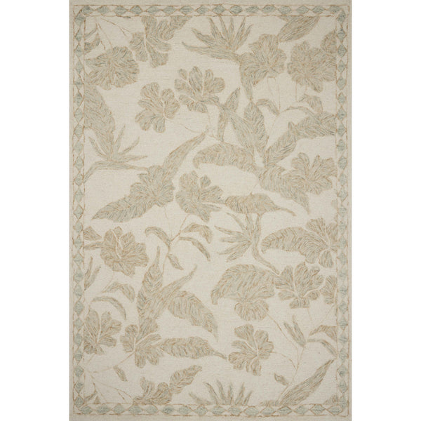 Tapis Lenore LNO-01 ivoire / multi-zones