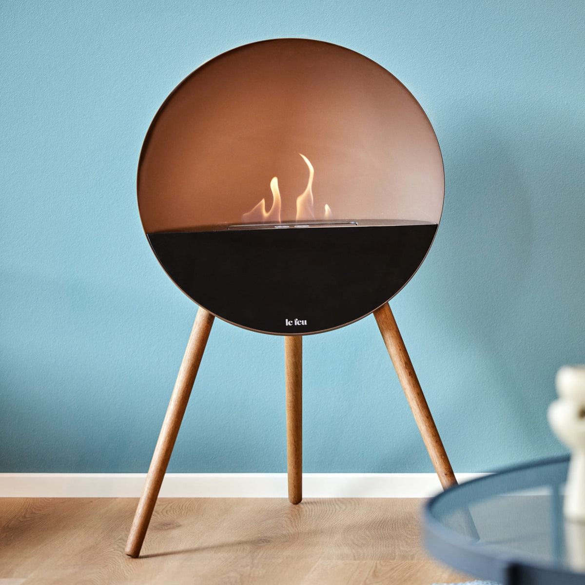 Eye Portable Fireplace - Mocca