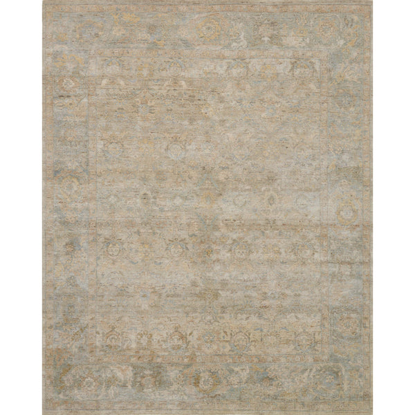 Tapis Legacy LZ-01 couleur cendre/lagon