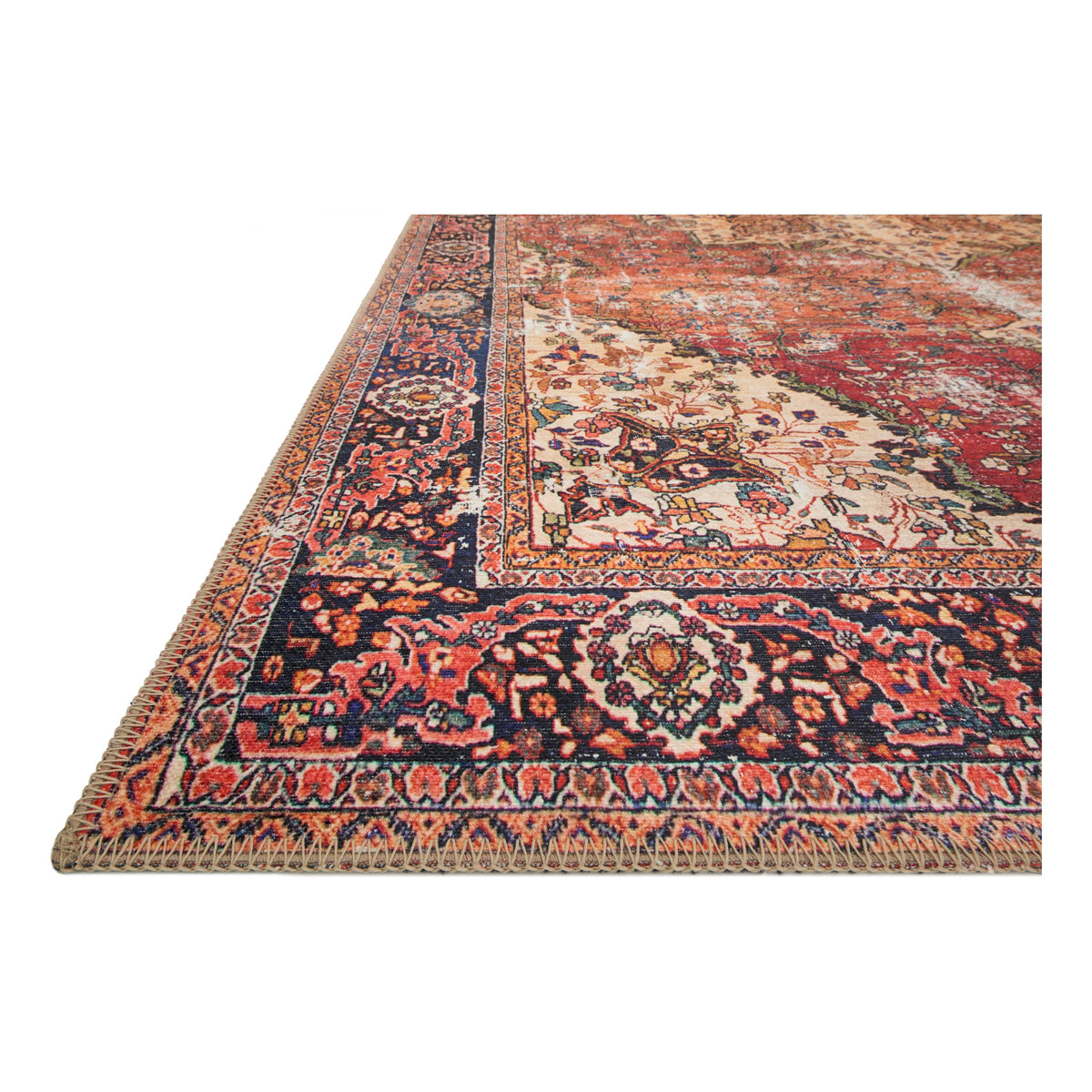 LOREN LQ-07 RED / NAVY