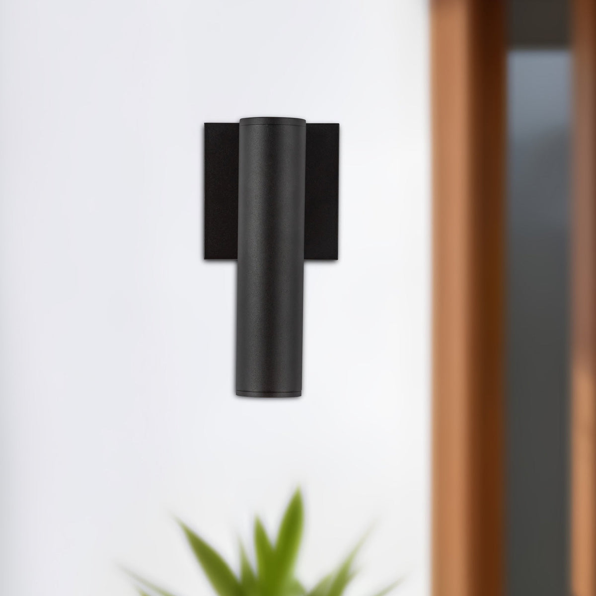 Kuzco Lighting LD2-WS09W10-3036-BK-UNV-010 Lorna LED Intérieur/Extérieur Murale en noir