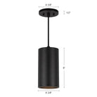 Kuzco Lighting LD4-PD08W20-3036-BK-UNV-010 Lorna LED Pendant in Black
