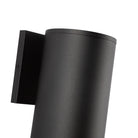 Kuzco Lighting LD4-WS12W24-3036-BK-UNV-010 Lorna LED Interior/Exterior Wall Sconce in Black