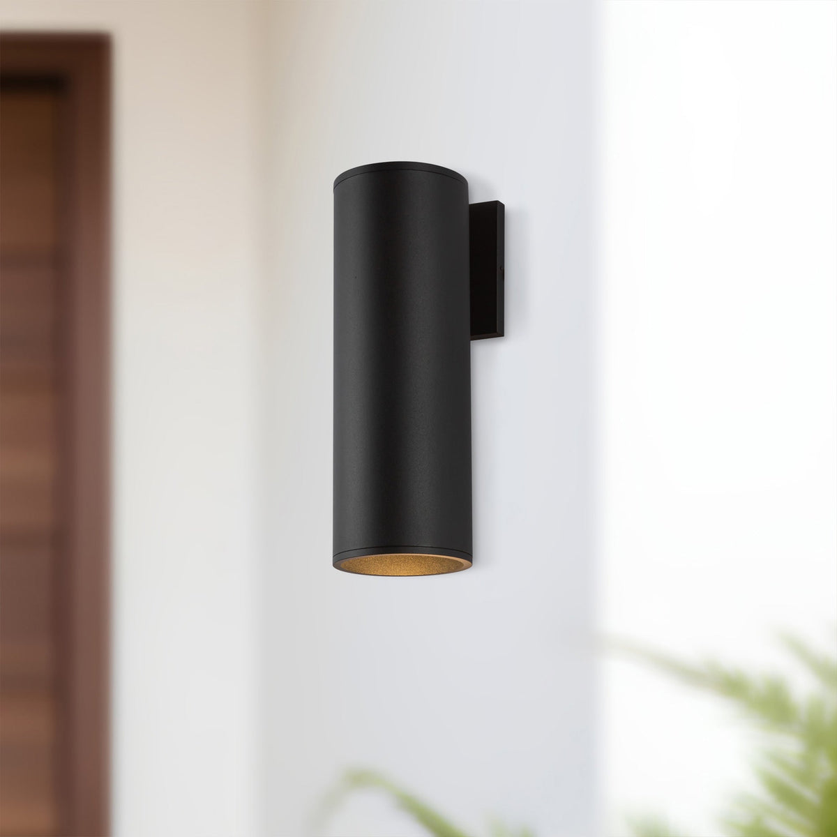 Kuzco Lighting LD4-WS12W24-3036-BK-UNV-010 Lorna LED Intérieur/Extérieur Murale en noir