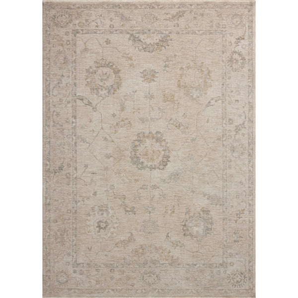 Louisa LOI-02 Oatmeal / Slate Area Rug