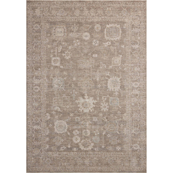 Louisa LOI-03 Taupe / Ivory Area Rug