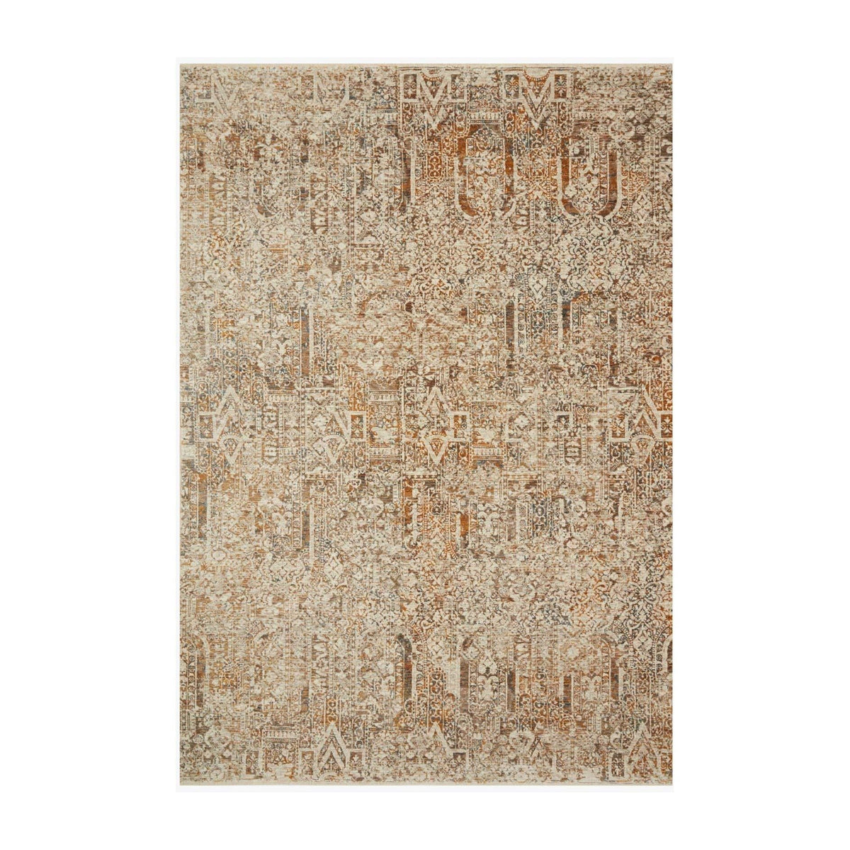 LOURDES LOU-05 Ivoire / Orange