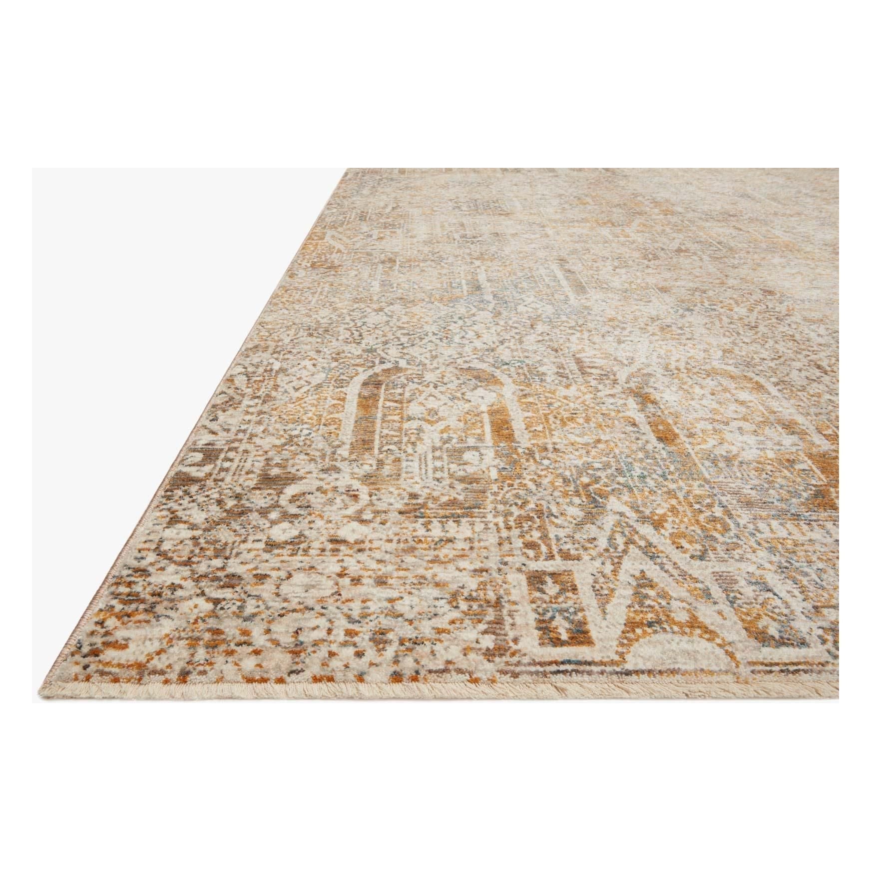 LOURDES LOU-05 Ivory / Orange