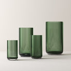 Lyngby Porcelæn 201041 Lyngby Vase in Copenhagen Green