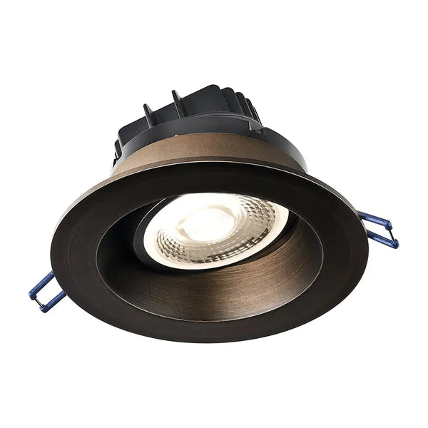 4" Round Regressed Gimbal LED Recessed Light