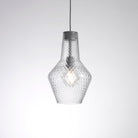 Zafferano America LRM2101 Roméo et Giulietta Suspension Lumière Romeo Clear 190 pouces