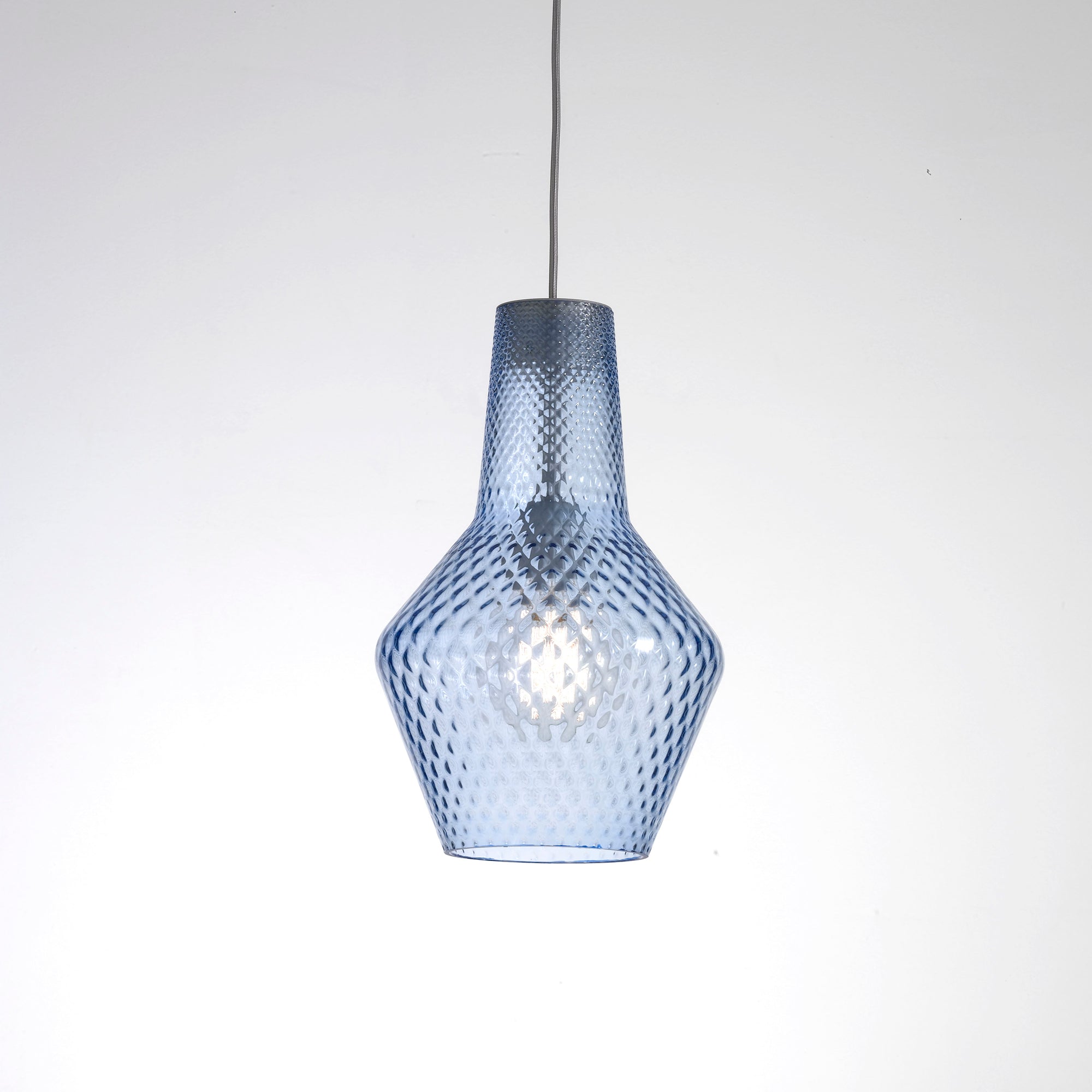 Zafferano America LRM2120 Roméo et Giulietta Suspension Lumière Romeo bleu clair 190 pouces